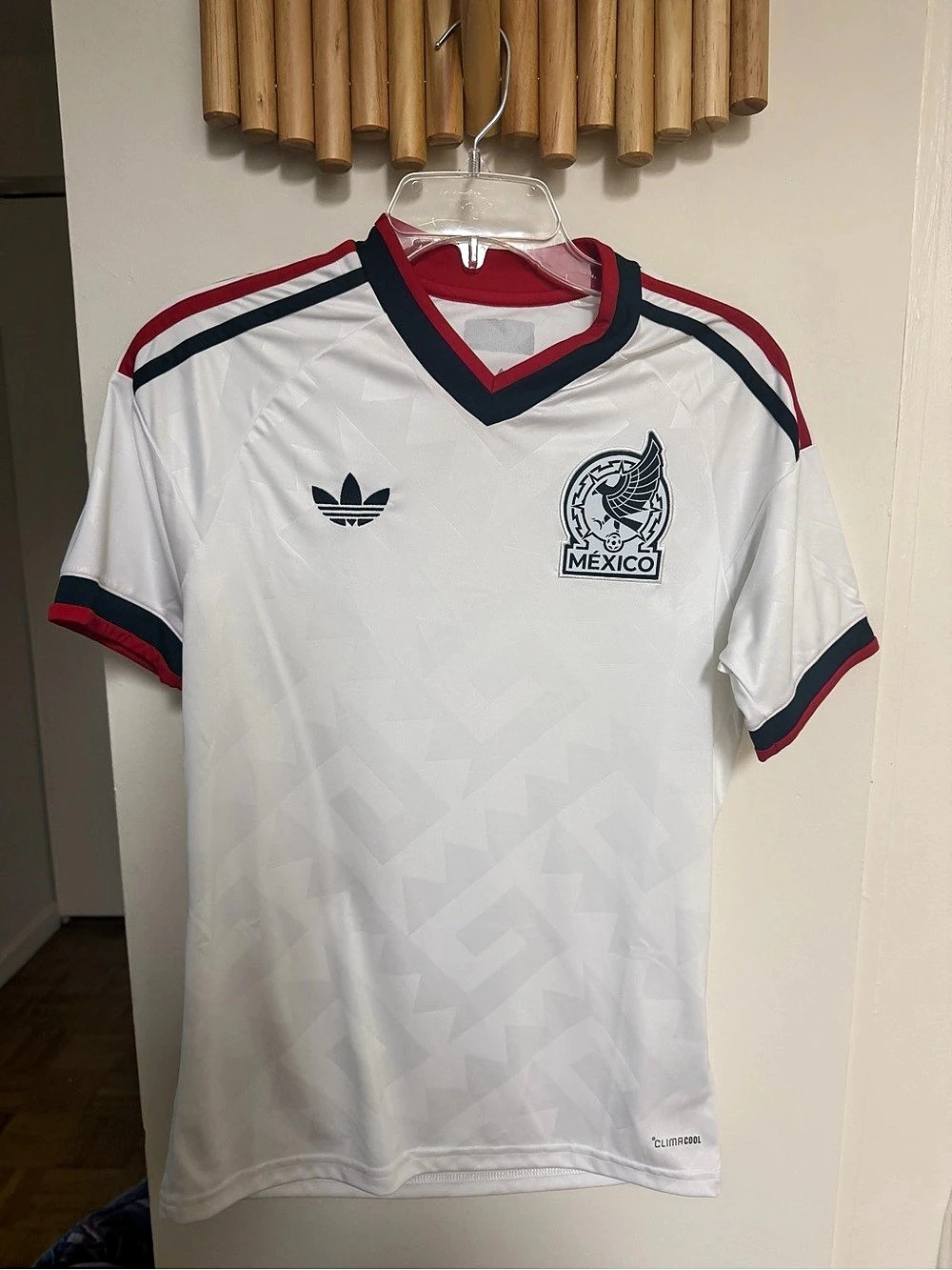 adidas Mexico 2026 Away Jersey White & Red